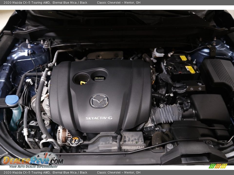 2020 Mazda CX-5 Touring AWD Eternal Blue Mica / Black Photo #18