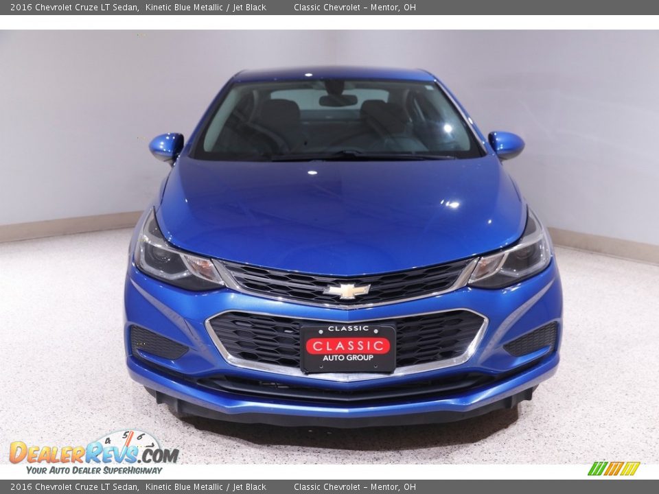 2016 Chevrolet Cruze LT Sedan Kinetic Blue Metallic / Jet Black Photo #2