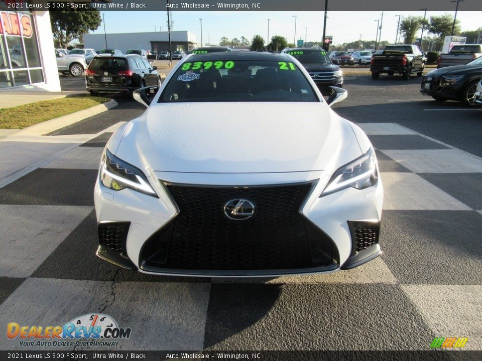 2021 Lexus LS 500 F Sport Ultra White / Black Photo #2