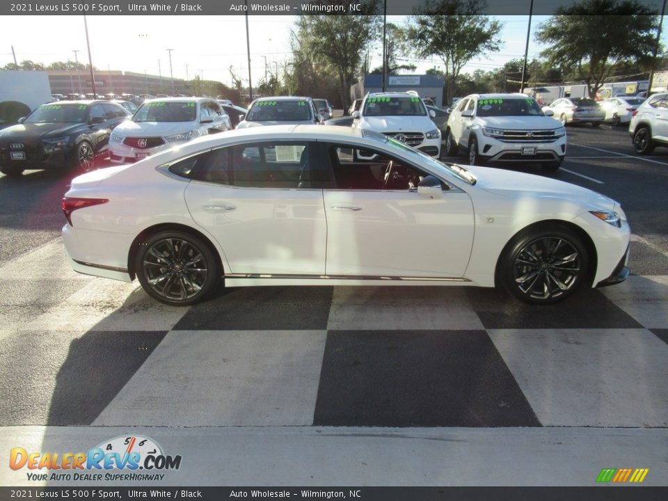 Ultra White 2021 Lexus LS 500 F Sport Photo #3