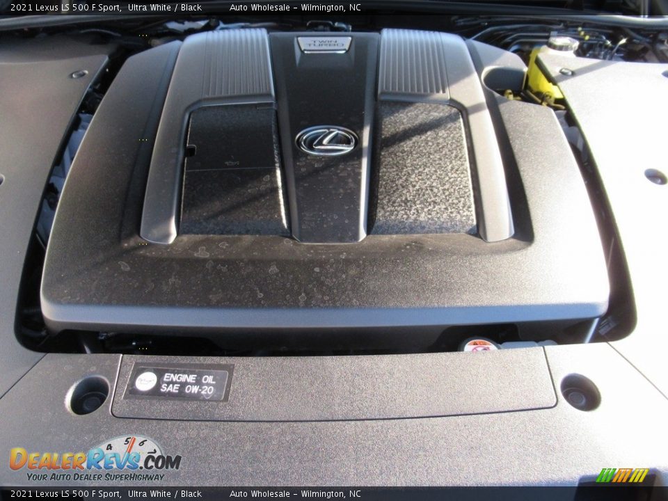 2021 Lexus LS 500 F Sport Ultra White / Black Photo #6