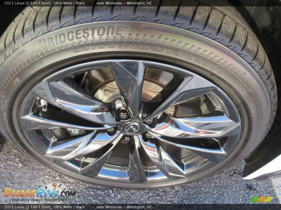2021 Lexus LS 500 F Sport Ultra White / Black Photo #7