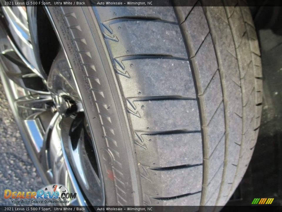 2021 Lexus LS 500 F Sport Ultra White / Black Photo #8