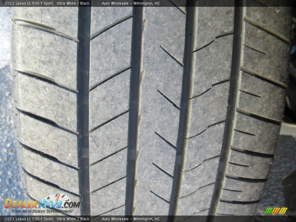 2021 Lexus LS 500 F Sport Ultra White / Black Photo #9