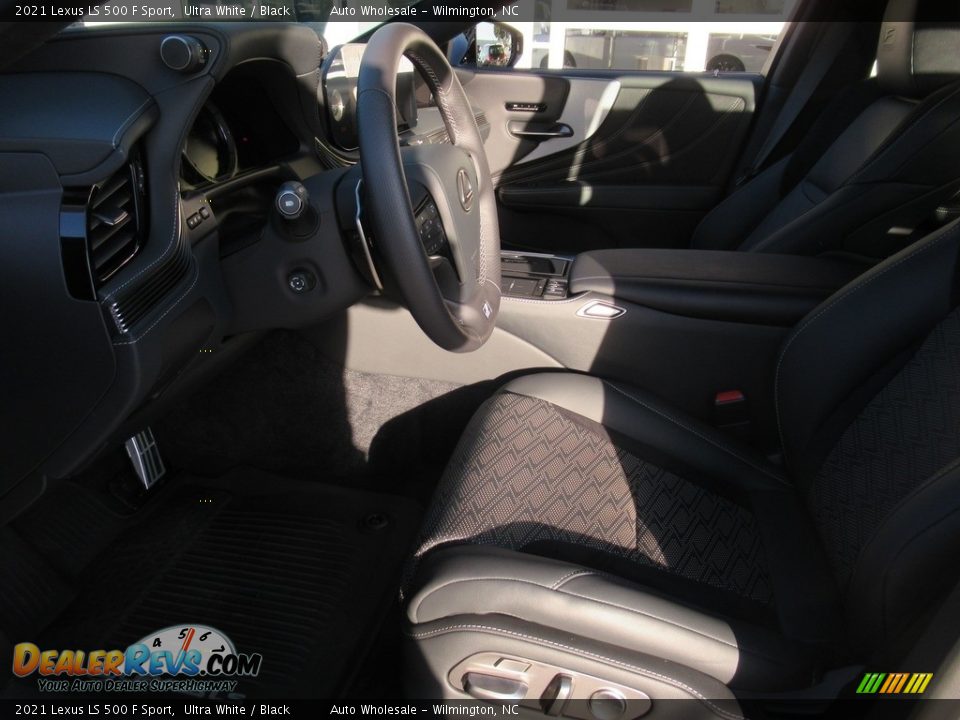 2021 Lexus LS 500 F Sport Ultra White / Black Photo #10