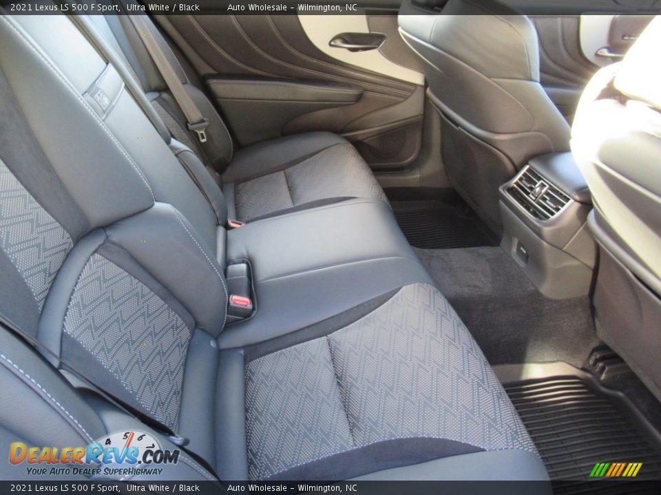Rear Seat of 2021 Lexus LS 500 F Sport Photo #14