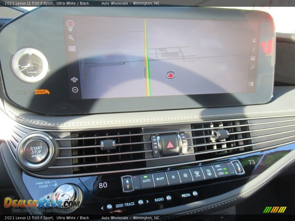 2021 Lexus LS 500 F Sport Ultra White / Black Photo #17