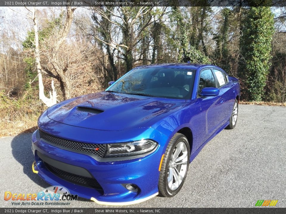 2021 Dodge Charger GT Indigo Blue / Black Photo #2