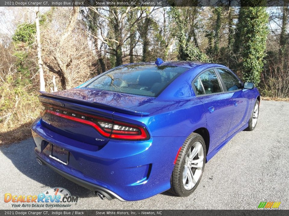 2021 Dodge Charger GT Indigo Blue / Black Photo #6