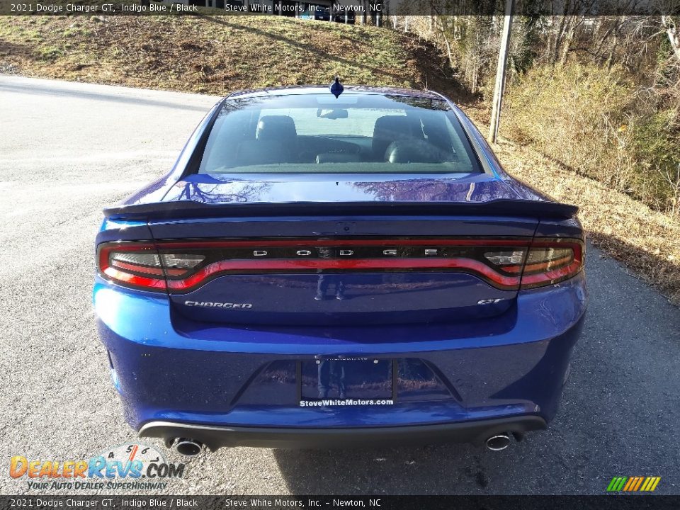 2021 Dodge Charger GT Indigo Blue / Black Photo #7