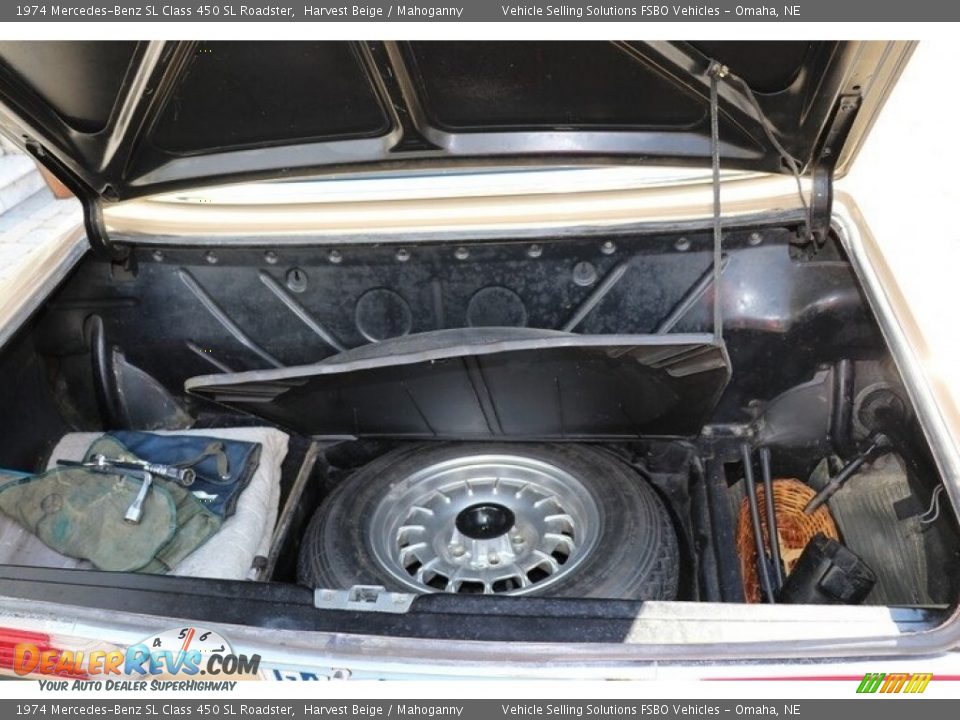 1974 Mercedes-Benz SL Class 450 SL Roadster Trunk Photo #7