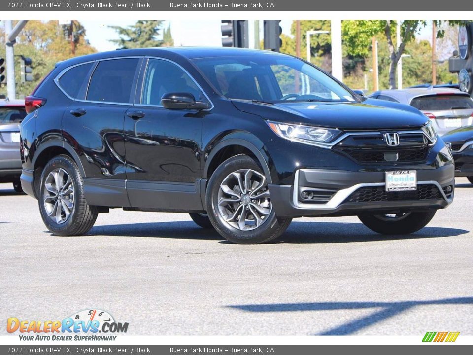 2022 Honda CR-V EX Crystal Black Pearl / Black Photo #2