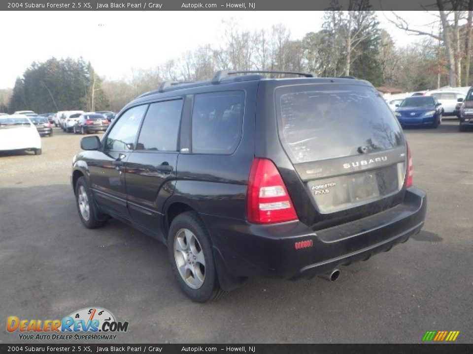 2004 Subaru Forester 2.5 XS Java Black Pearl / Gray Photo #4