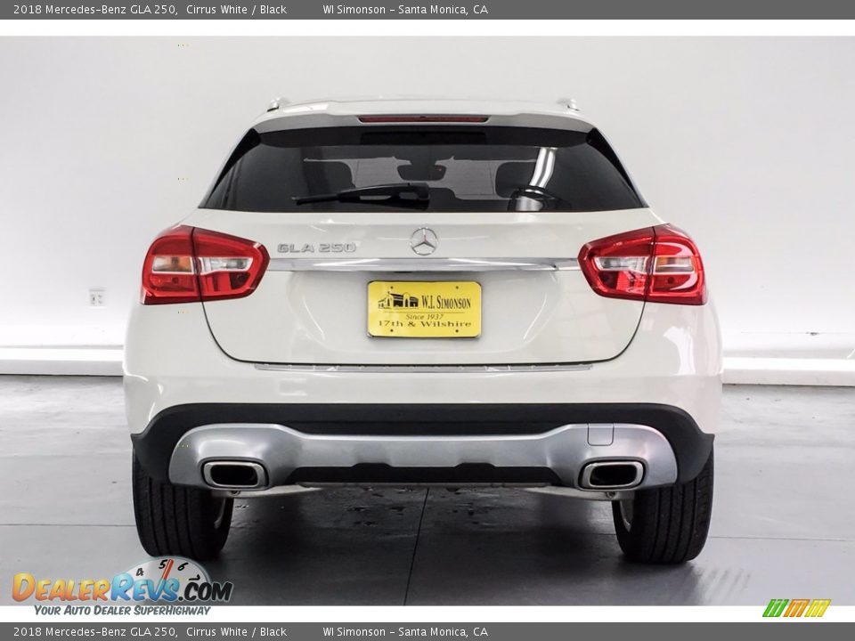 2018 Mercedes-Benz GLA 250 Cirrus White / Black Photo #3