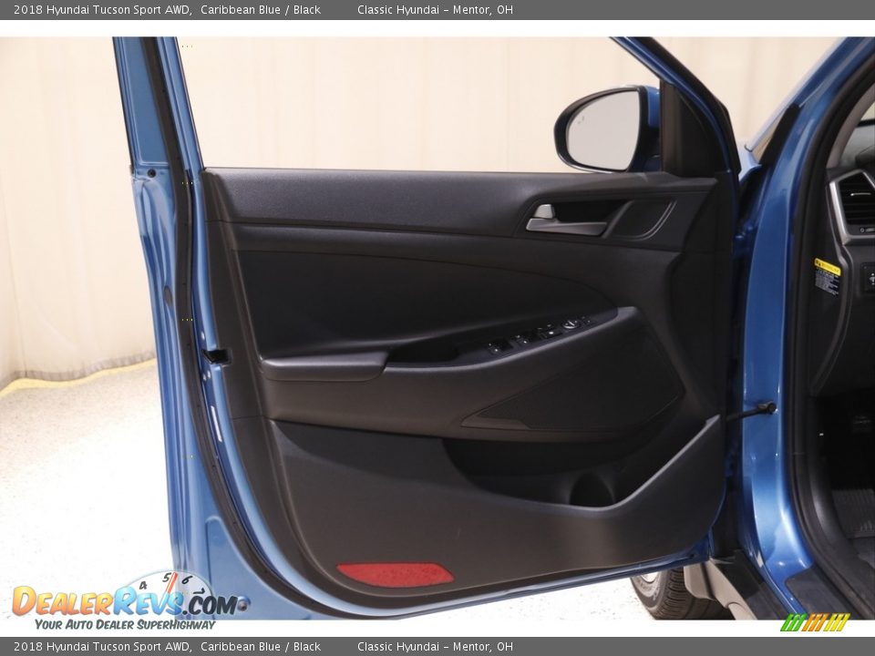 2018 Hyundai Tucson Sport AWD Caribbean Blue / Black Photo #4