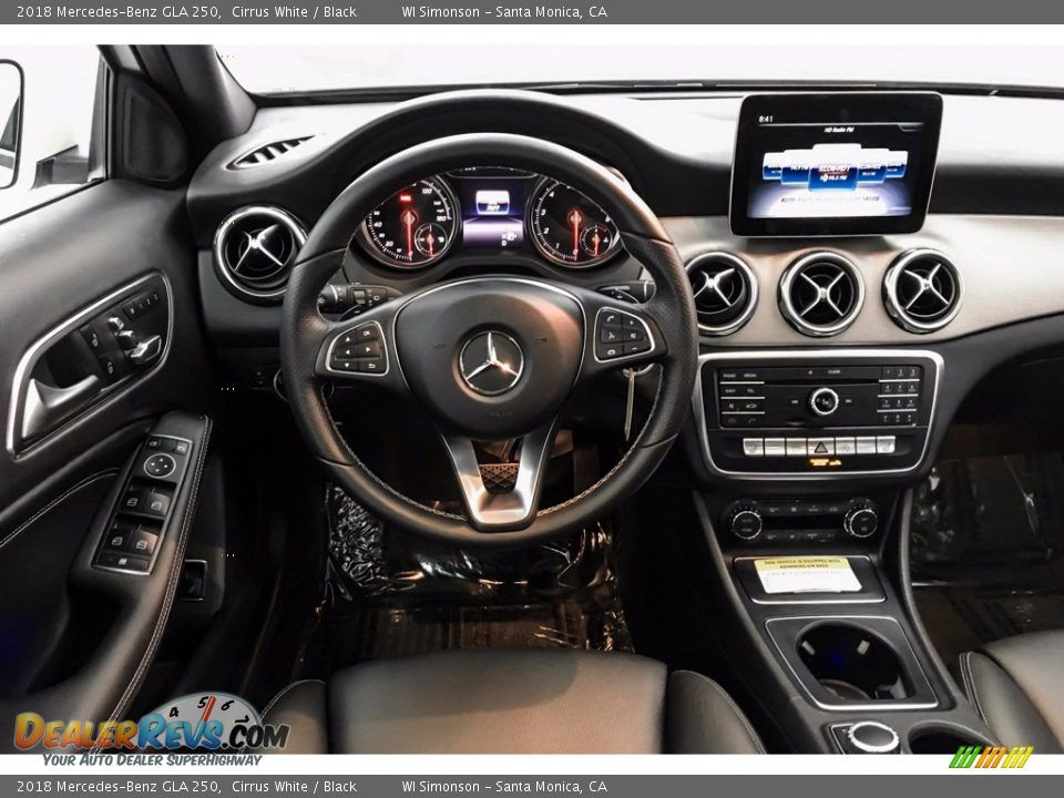 2018 Mercedes-Benz GLA 250 Cirrus White / Black Photo #4