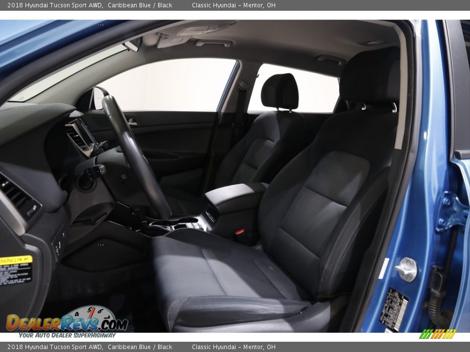 2018 Hyundai Tucson Sport AWD Caribbean Blue / Black Photo #5