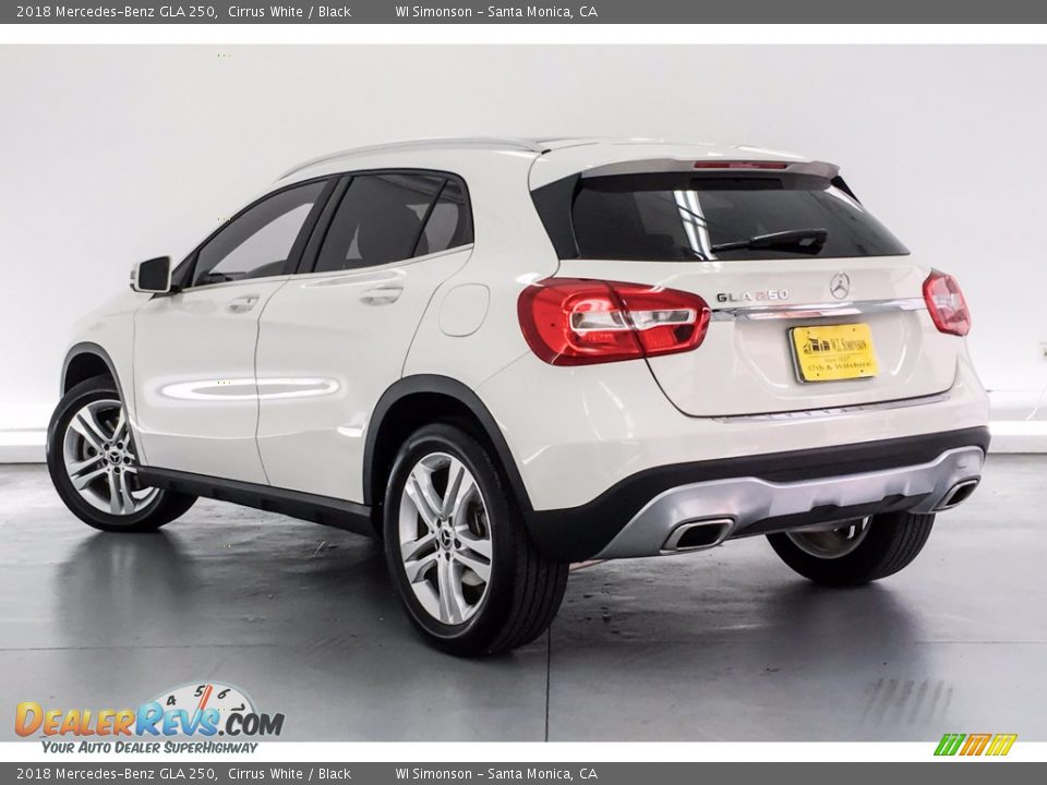 2018 Mercedes-Benz GLA 250 Cirrus White / Black Photo #10