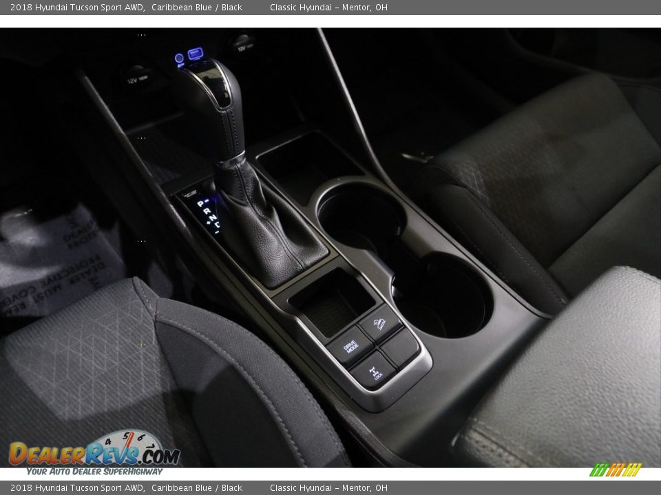2018 Hyundai Tucson Sport AWD Caribbean Blue / Black Photo #13