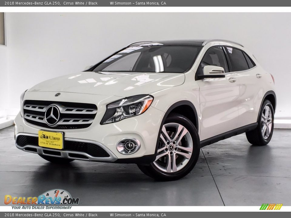 2018 Mercedes-Benz GLA 250 Cirrus White / Black Photo #12