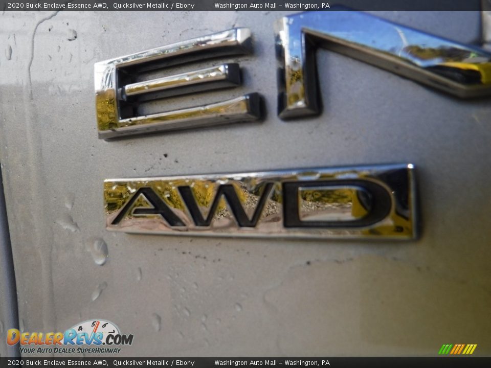 2020 Buick Enclave Essence AWD Quicksilver Metallic / Ebony Photo #14