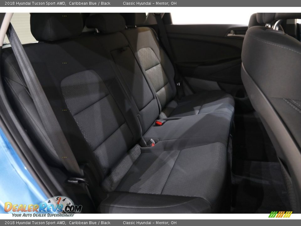 2018 Hyundai Tucson Sport AWD Caribbean Blue / Black Photo #15
