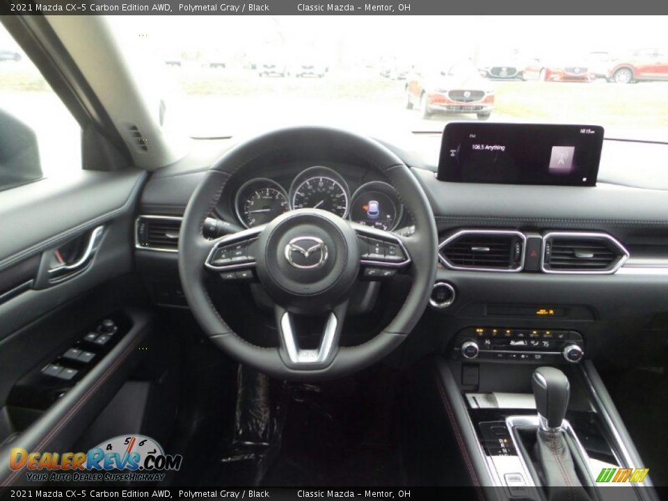 2021 Mazda CX-5 Carbon Edition AWD Polymetal Gray / Black Photo #4