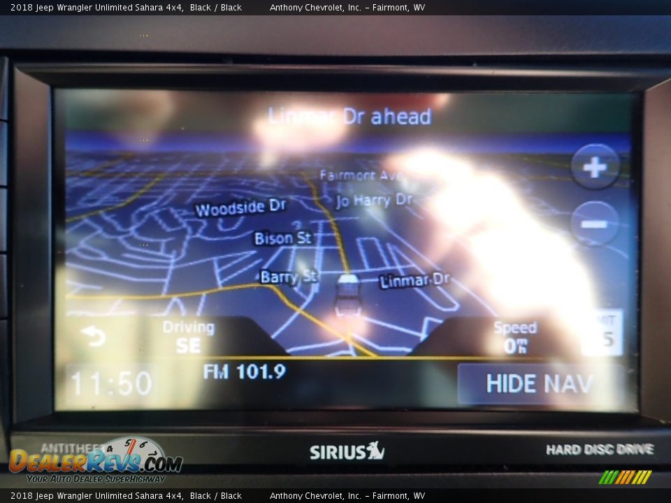 2018 Jeep Wrangler Unlimited Sahara 4x4 Black / Black Photo #18