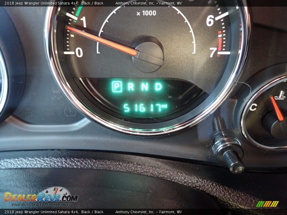 2018 Jeep Wrangler Unlimited Sahara 4x4 Black / Black Photo #20