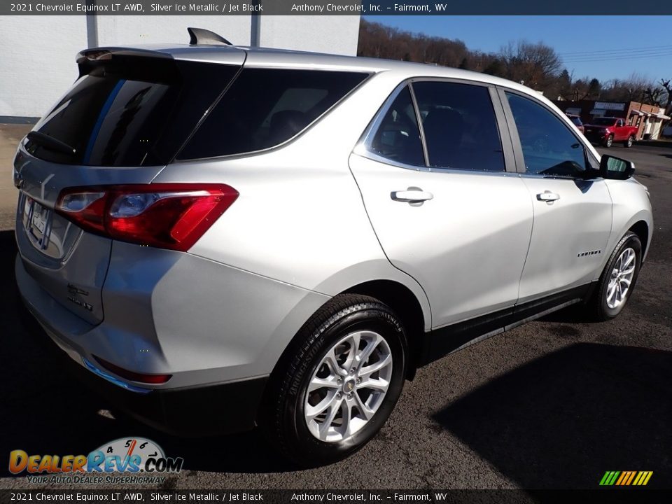 2021 Chevrolet Equinox LT AWD Silver Ice Metallic / Jet Black Photo #3