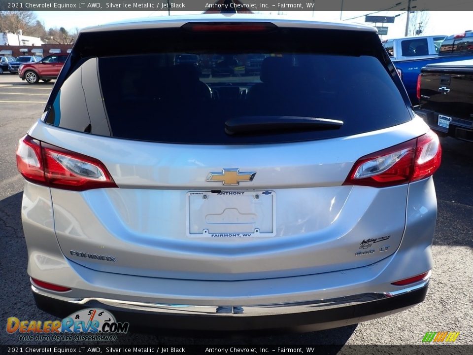 2021 Chevrolet Equinox LT AWD Silver Ice Metallic / Jet Black Photo #4