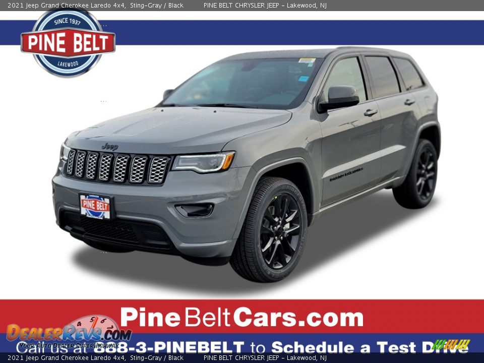 2021 Jeep Grand Cherokee Laredo 4x4 Sting-Gray / Black Photo #1