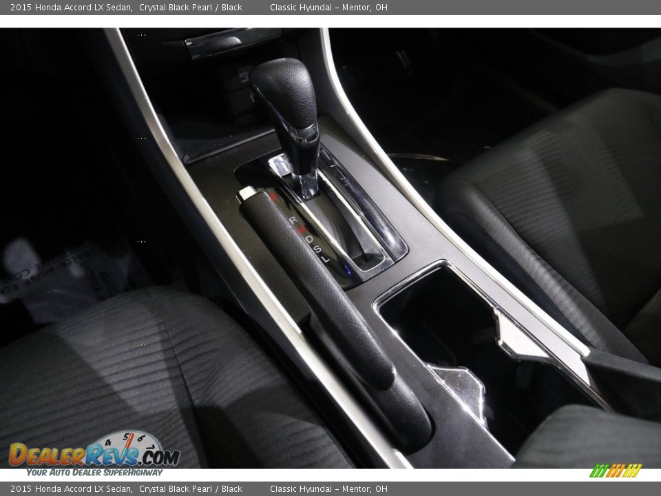 2015 Honda Accord LX Sedan Crystal Black Pearl / Black Photo #14