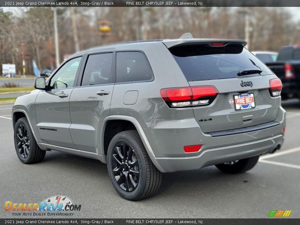 2021 Jeep Grand Cherokee Laredo 4x4 Sting-Gray / Black Photo #6