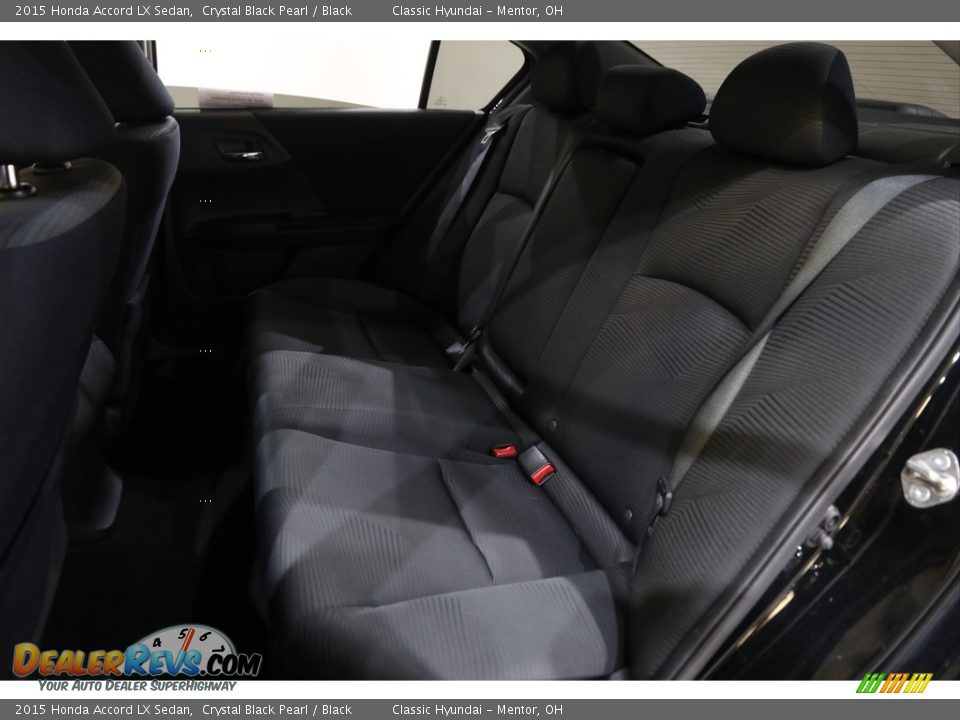 2015 Honda Accord LX Sedan Crystal Black Pearl / Black Photo #18