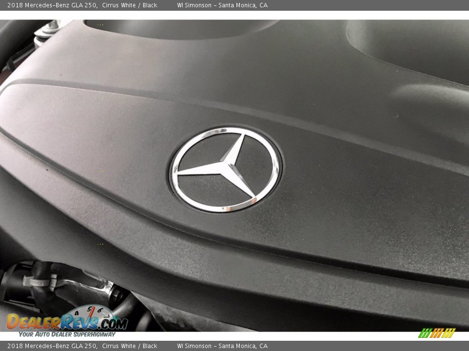 2018 Mercedes-Benz GLA 250 Cirrus White / Black Photo #32