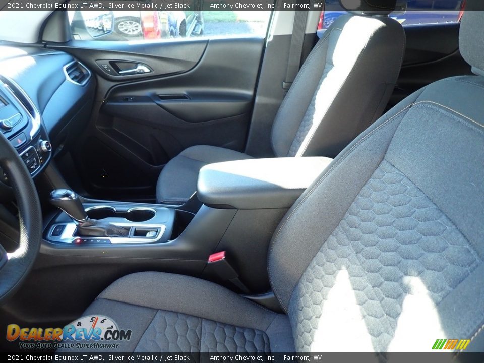 2021 Chevrolet Equinox LT AWD Silver Ice Metallic / Jet Black Photo #11