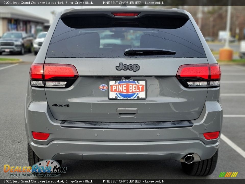 2021 Jeep Grand Cherokee Laredo 4x4 Sting-Gray / Black Photo #7