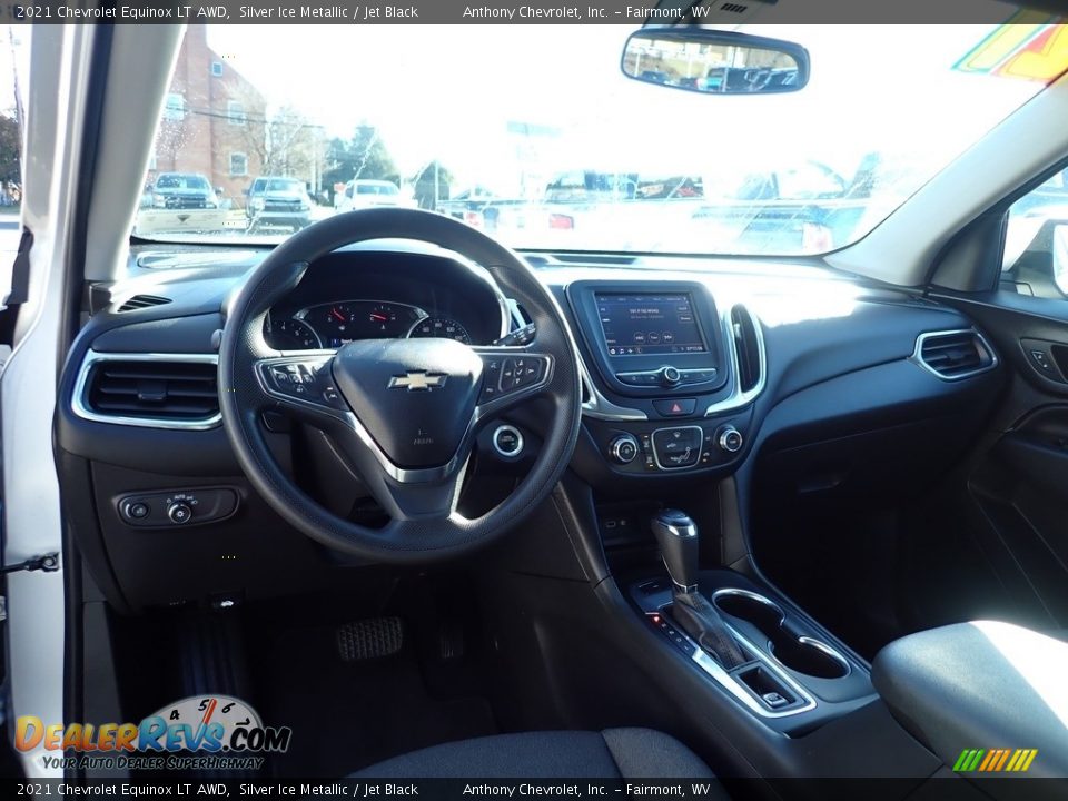 2021 Chevrolet Equinox LT AWD Silver Ice Metallic / Jet Black Photo #13