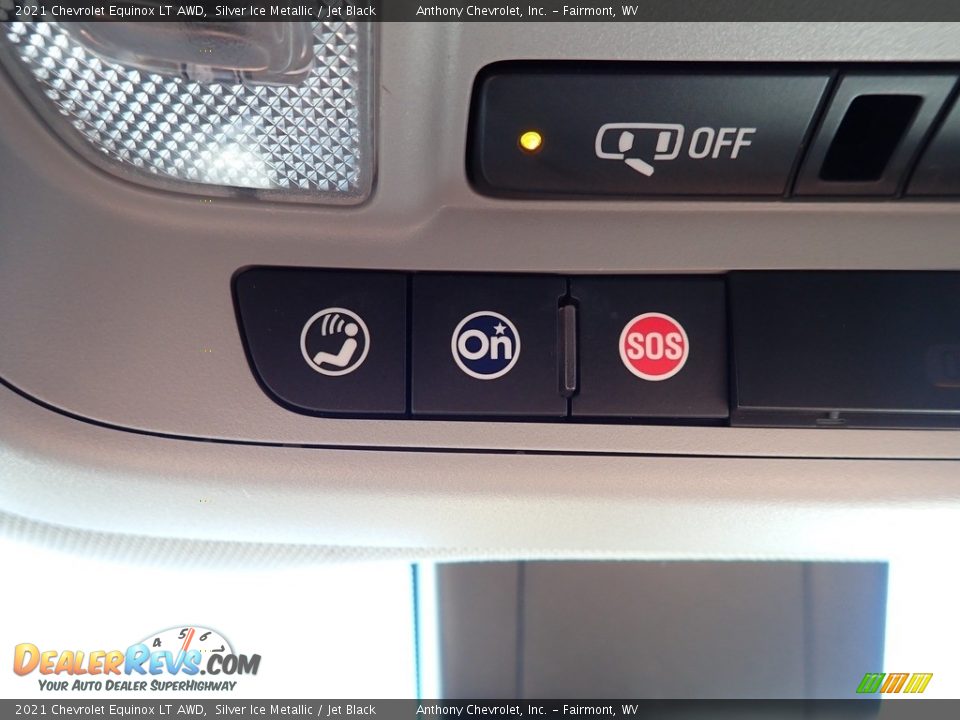 2021 Chevrolet Equinox LT AWD Silver Ice Metallic / Jet Black Photo #17