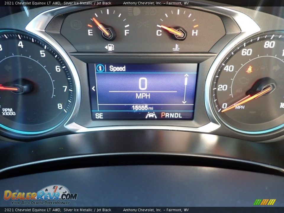 2021 Chevrolet Equinox LT AWD Silver Ice Metallic / Jet Black Photo #20