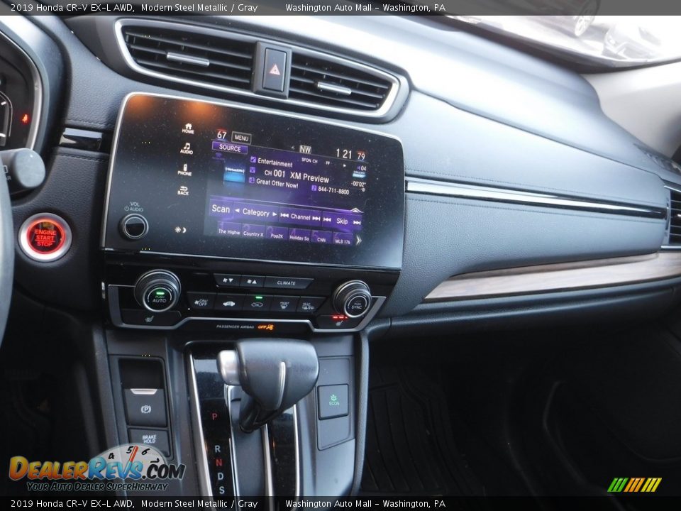 2019 Honda CR-V EX-L AWD Modern Steel Metallic / Gray Photo #18