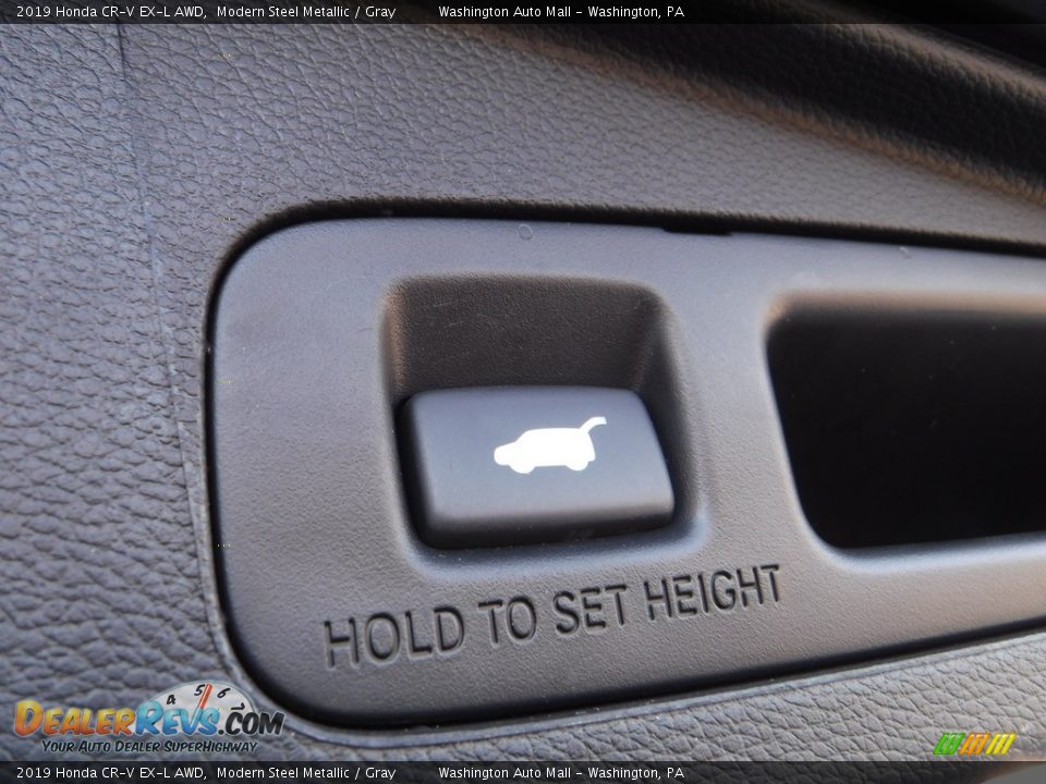 2019 Honda CR-V EX-L AWD Modern Steel Metallic / Gray Photo #25