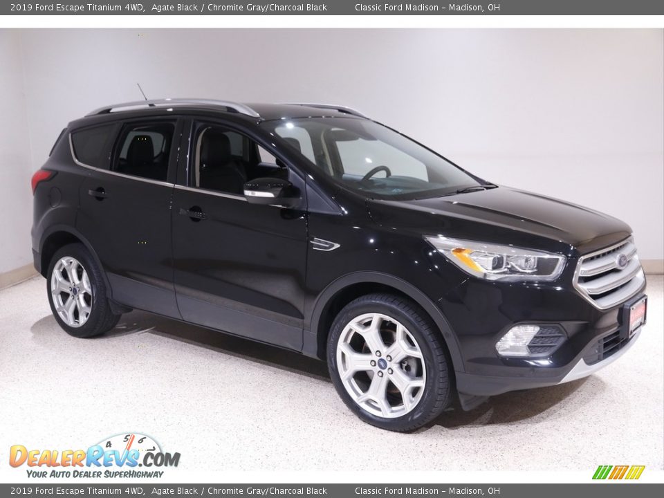 2019 Ford Escape Titanium 4WD Agate Black / Chromite Gray/Charcoal Black Photo #1