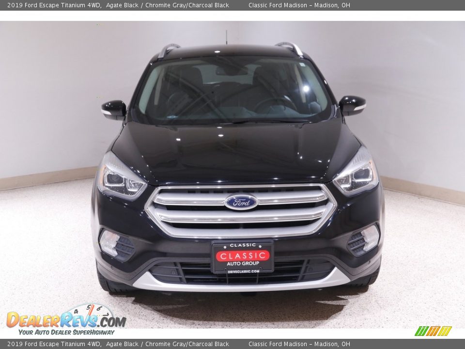 2019 Ford Escape Titanium 4WD Agate Black / Chromite Gray/Charcoal Black Photo #2