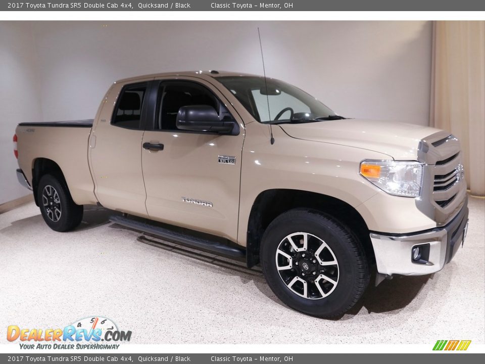 2017 Toyota Tundra SR5 Double Cab 4x4 Quicksand / Black Photo #1
