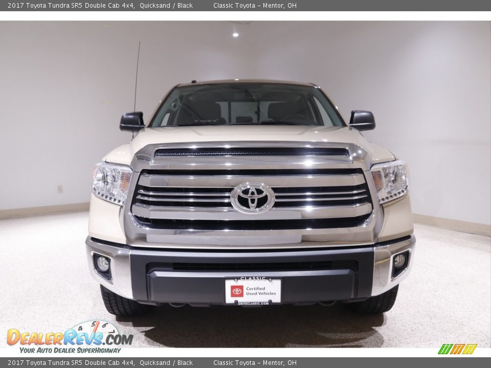 2017 Toyota Tundra SR5 Double Cab 4x4 Quicksand / Black Photo #2