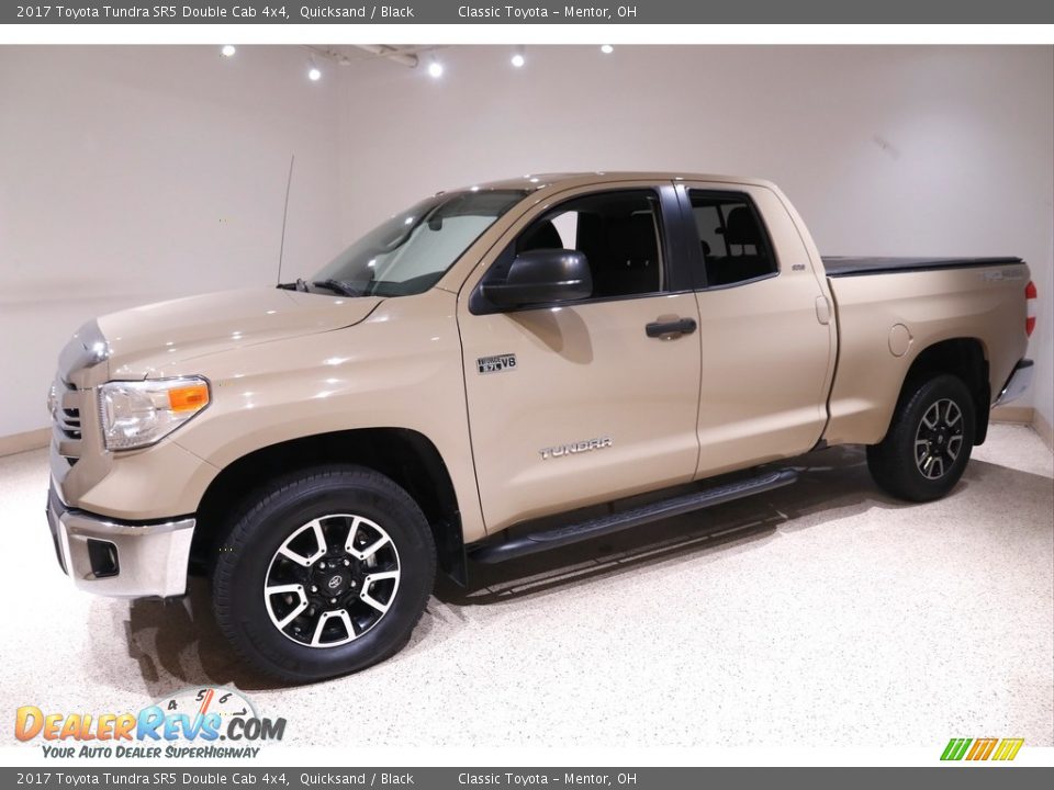 2017 Toyota Tundra SR5 Double Cab 4x4 Quicksand / Black Photo #3