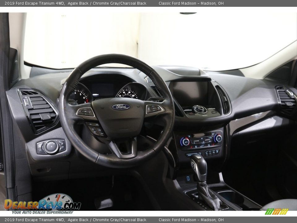 2019 Ford Escape Titanium 4WD Agate Black / Chromite Gray/Charcoal Black Photo #7