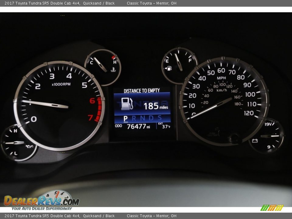 2017 Toyota Tundra SR5 Double Cab 4x4 Quicksand / Black Photo #8